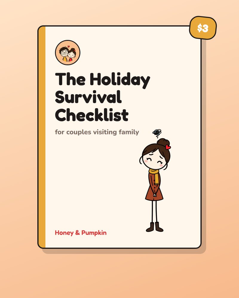 Cover of The Holiday Survival Checklist for Couples