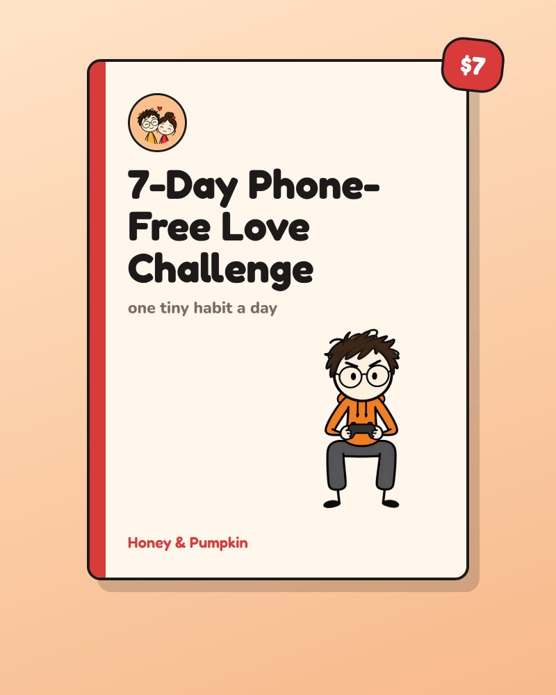 Cover of 7-Day Phone-Free Love Challenge
